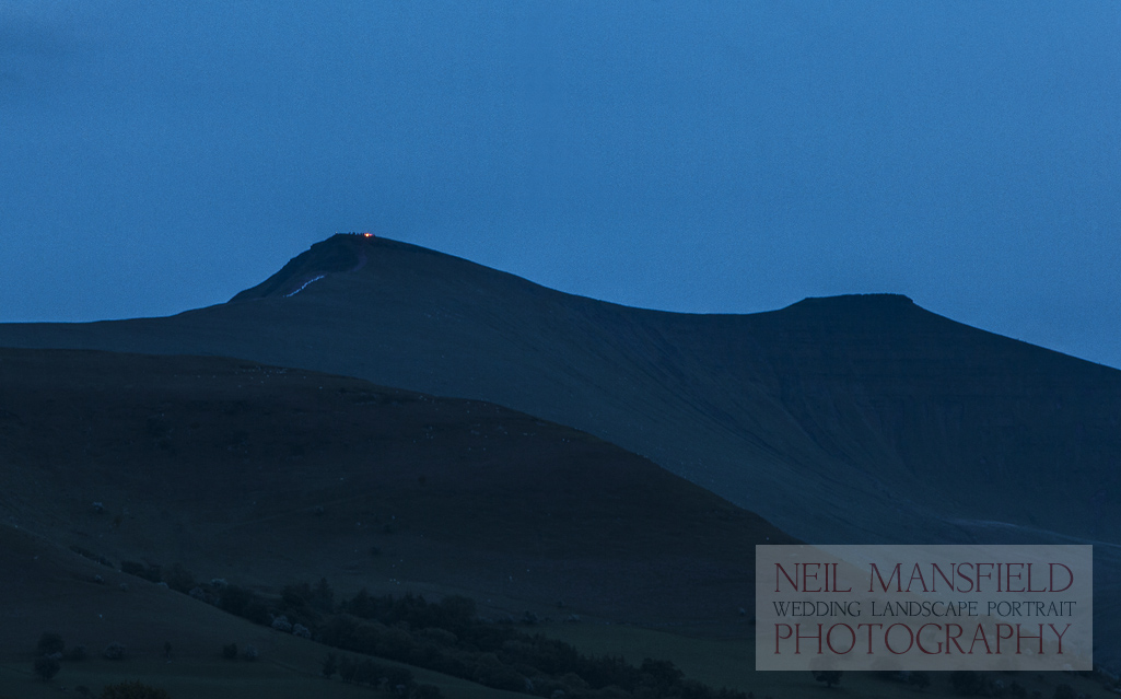 The Brecon Beacons Queens Jubilee Beacons